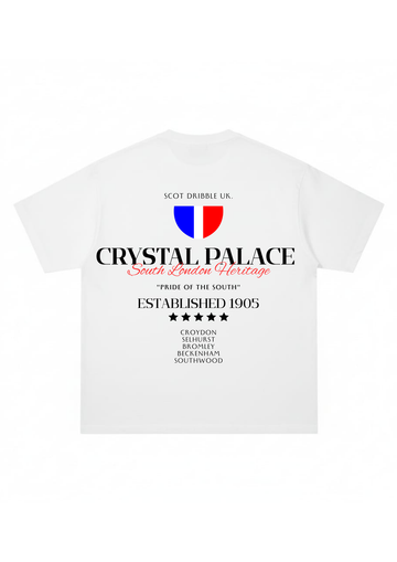 Crystal Palace FC: 'South London Heritage' White (Oversized)