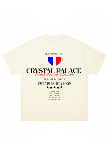 Crystal Palace FC: 'South London Heritage' Off-White (Oversized)