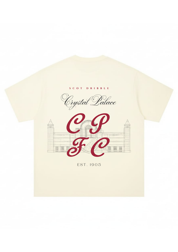 Crystal Palace FC: 'CPFC 1905' Off-White (Oversized)